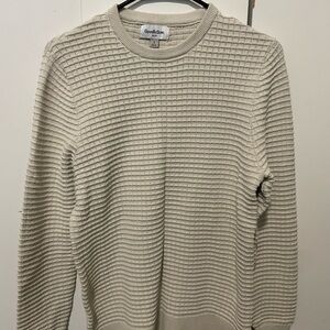 Goodfellow & Co Men's Off-White Crewneck Sweater